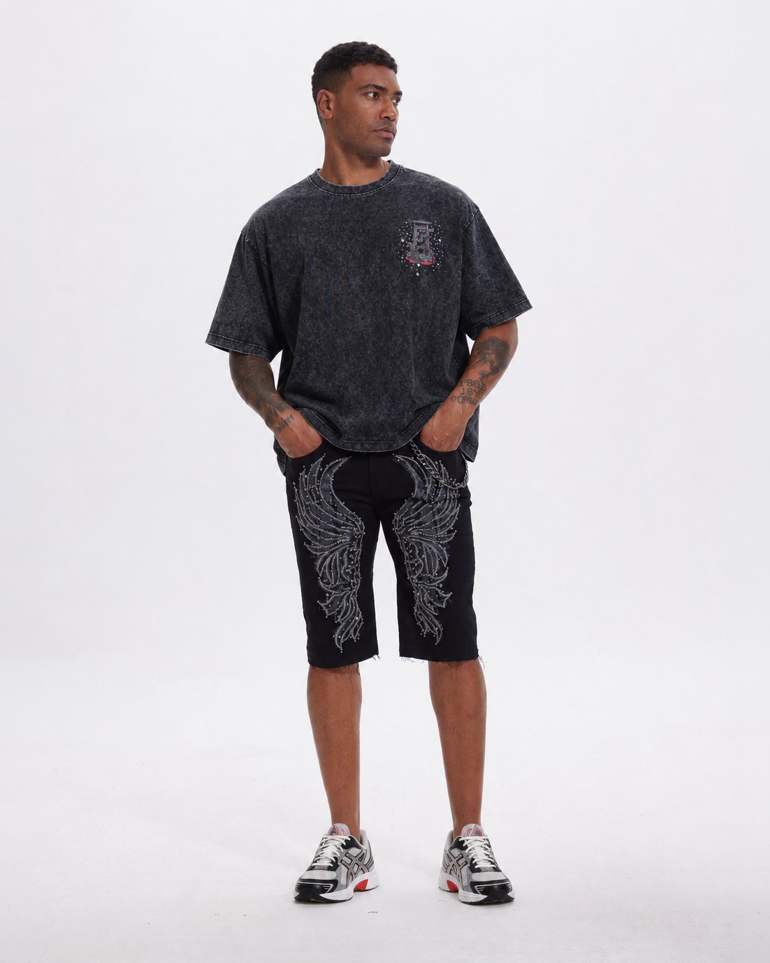 Ascension Shorts Black Wash