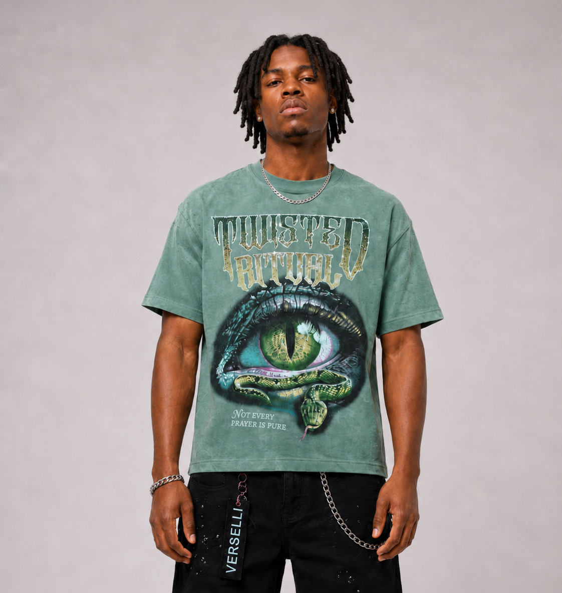 Twisted Ritual Shirt (Sage)