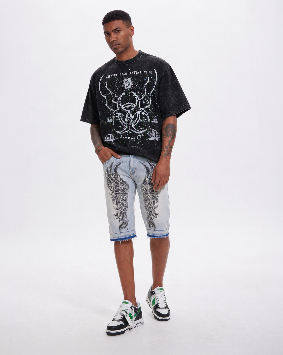 Ascension Shorts Blue Wash